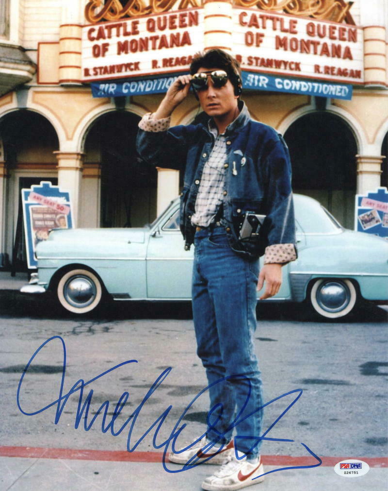 Michael J Fox Autographs