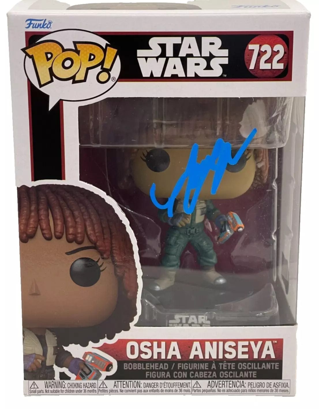 Amandla Stenberg Signed Funko - Beckett - Star Wars