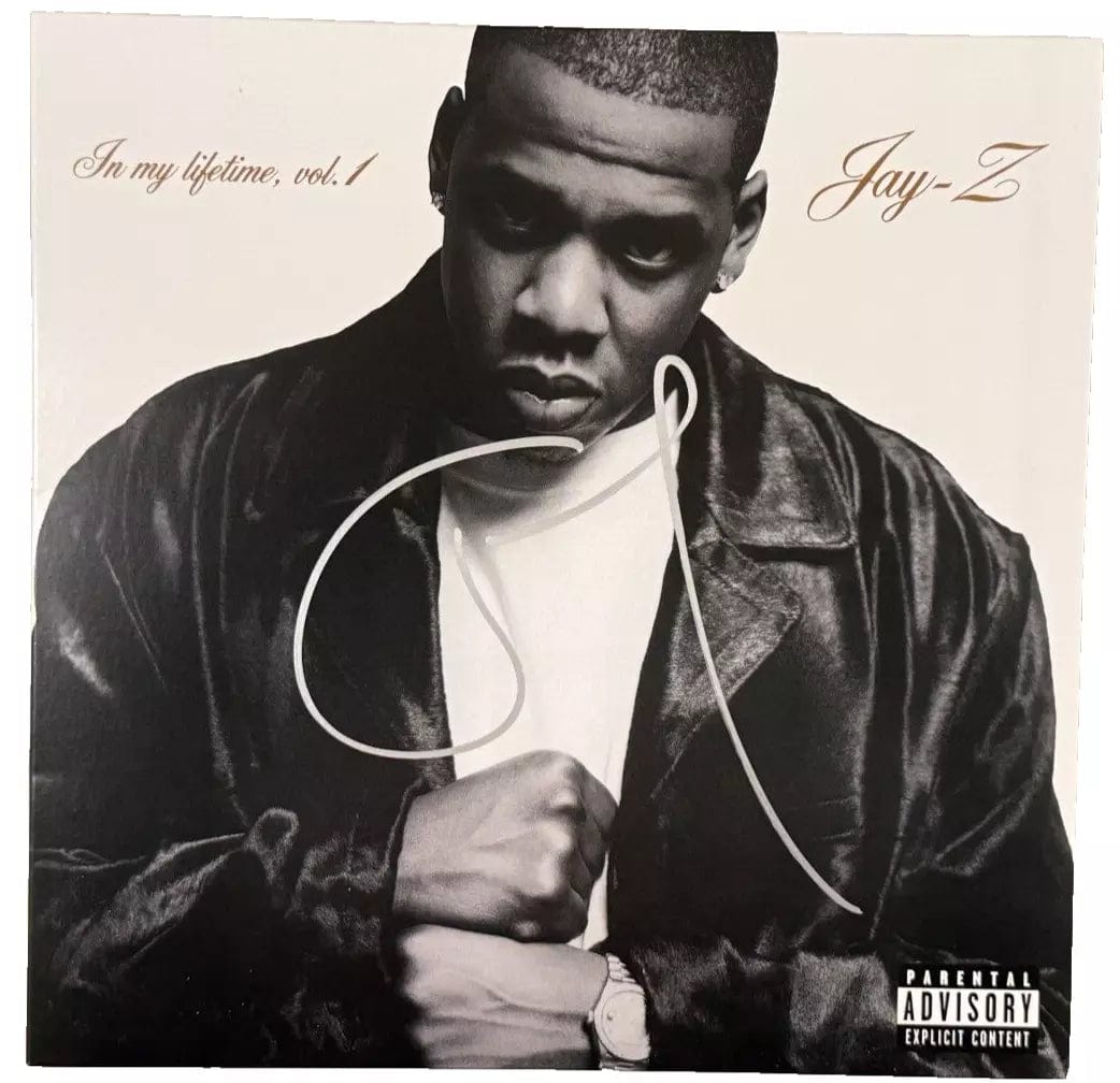 Jay-Z Autographed Vinyl Record | Prime Time Signatures