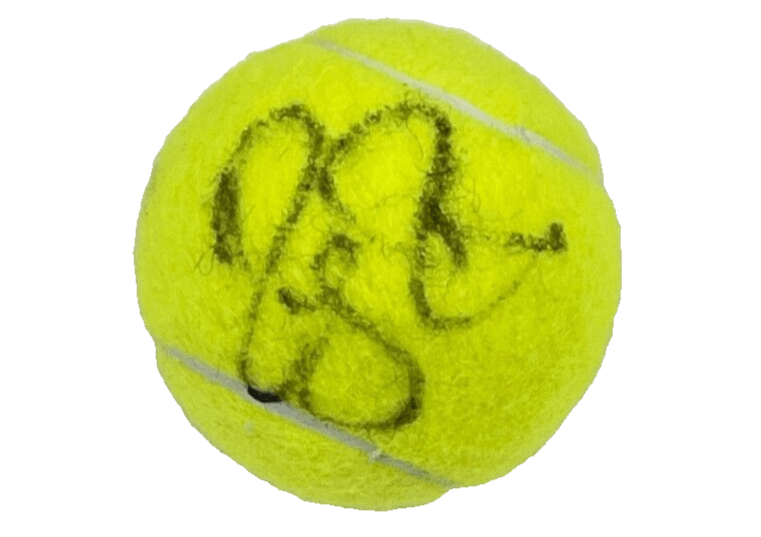 Roger Federer Signed Tennis Ball - Beckett COA #1