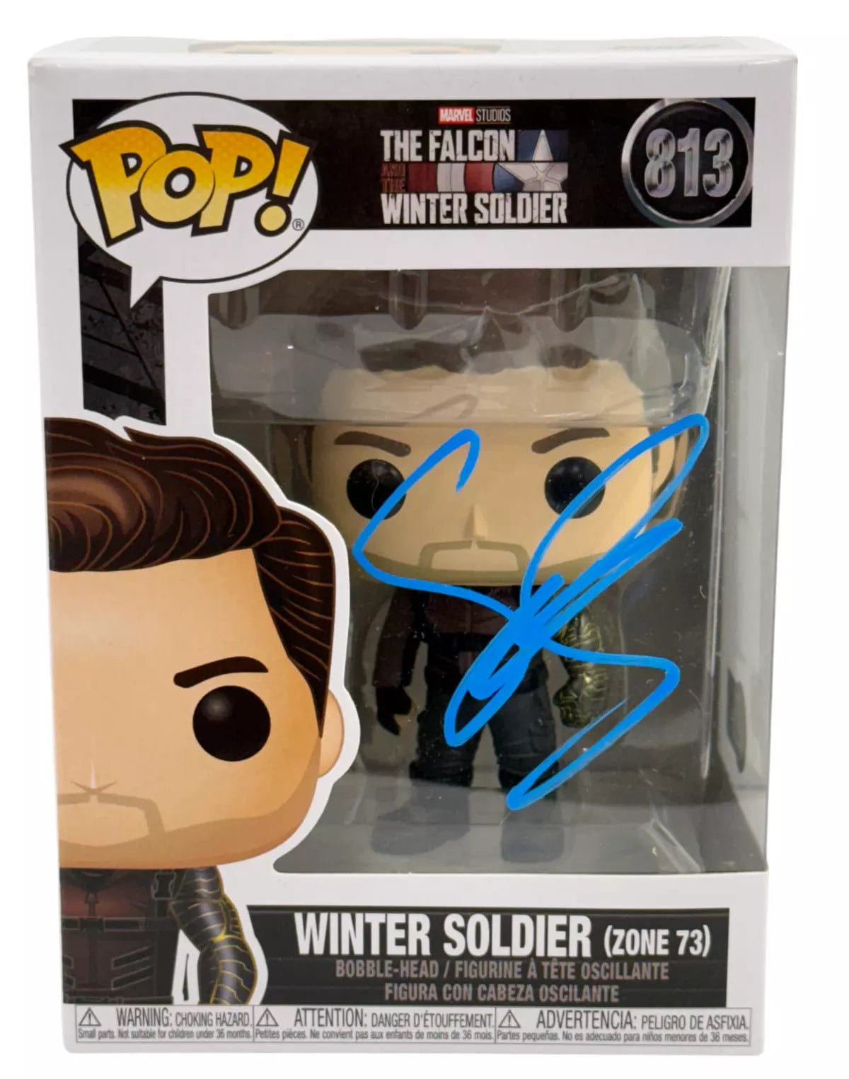 ま*た様 FUNKO セバスチャン スタン ウィンターソルジャー サイン MAR ま*た様 FUNKO セバスチャン スタン ウィンターソルジャー サイン MAR