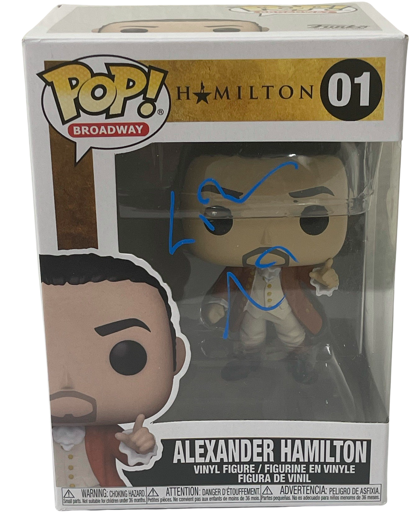 LIN MANUEL MIRANDA Signed Autographed Hamilton Alexander Hamilton