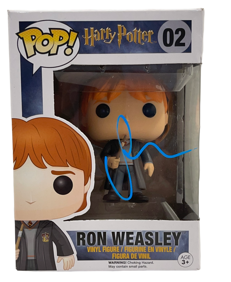 Rupert Grint Authentic Autographed Ron Weasley Harry Potter 02 Funko P
