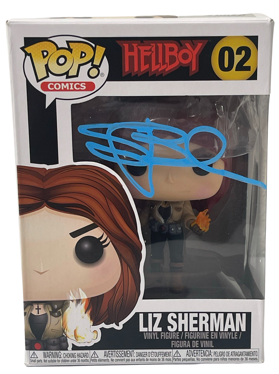 Selma Blair Authentic Autographed Hellboy Liz Sherman 02 Funko Pop Figure