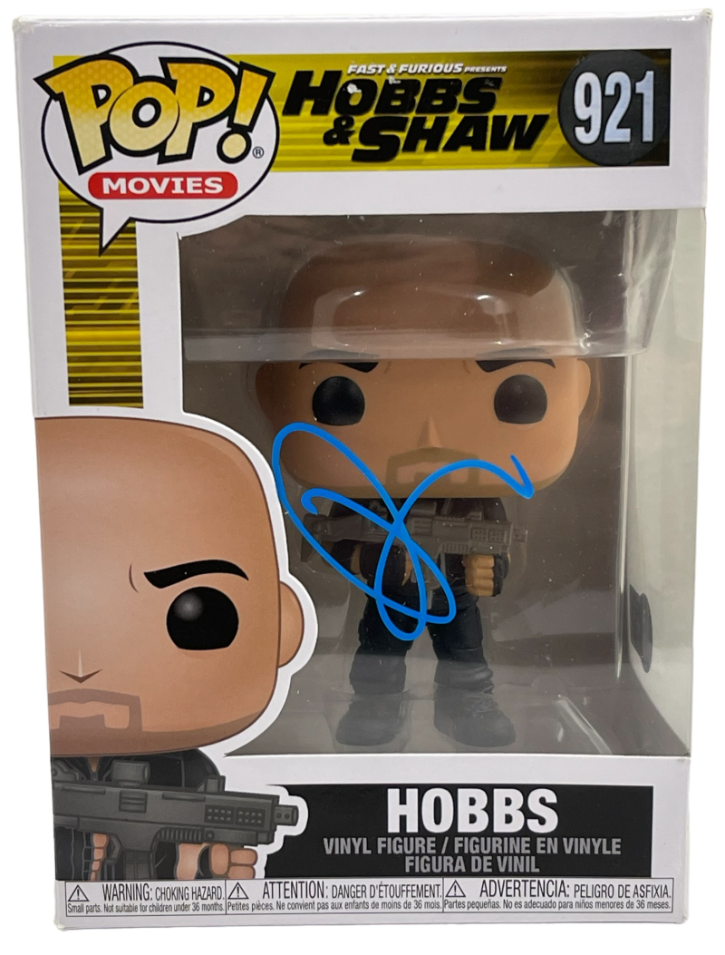 The Rock Dwayne Johnson Authentic Autographed Hobbs Fast & Furious Hob