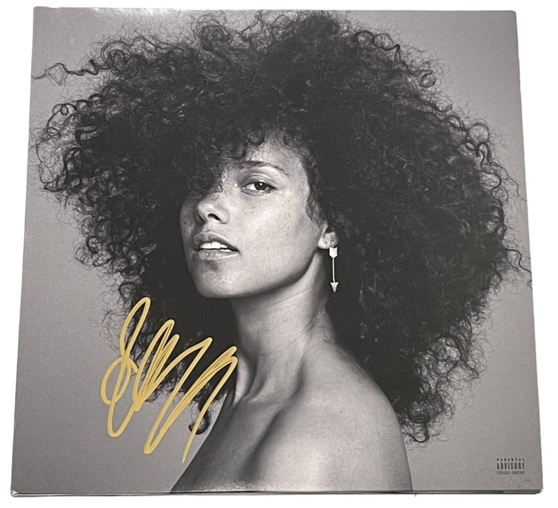 Alicia Keys Signed Vinyl Record | Beckett COA