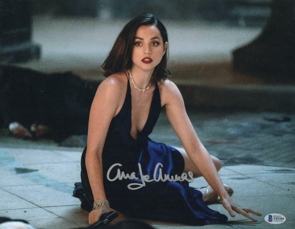 Ana de Armas Signed 11x14 Photo