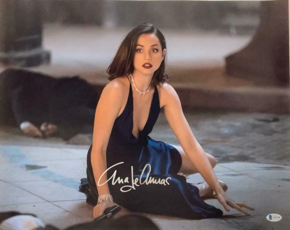 Ana de Armas Autographed 16x20 Photo | Beckett COA Ana de Armas Autographed 16x20 Photo | Beckett COA