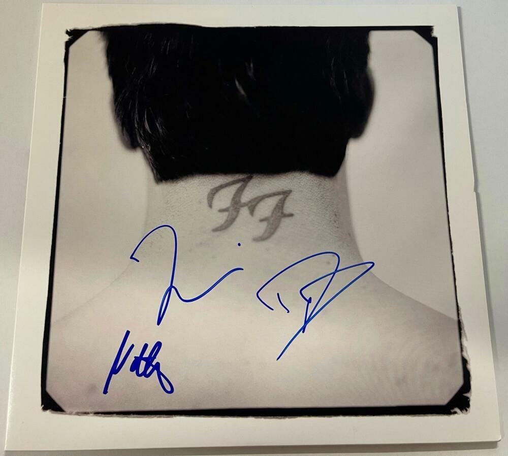 Foo Fighters Autographed Vinyl | Dave Grohl & More