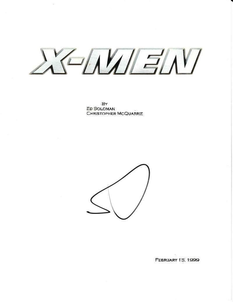 Hugh Jackman Authentic Autographed 'X-Men' Script