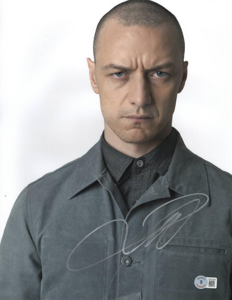 james mcavoy top gear James McAvoy Autographed 11x14 Photo