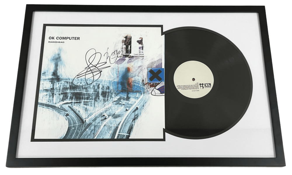 Thom Yorke & Jonny Greenwood Signed Album - Authentic COA Thom Yorke & Jonny Greenwood Signed Album - Authentic COA