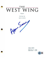 Aaron Sorkin Signed Script from The West Wing Beckett COA - Item #1