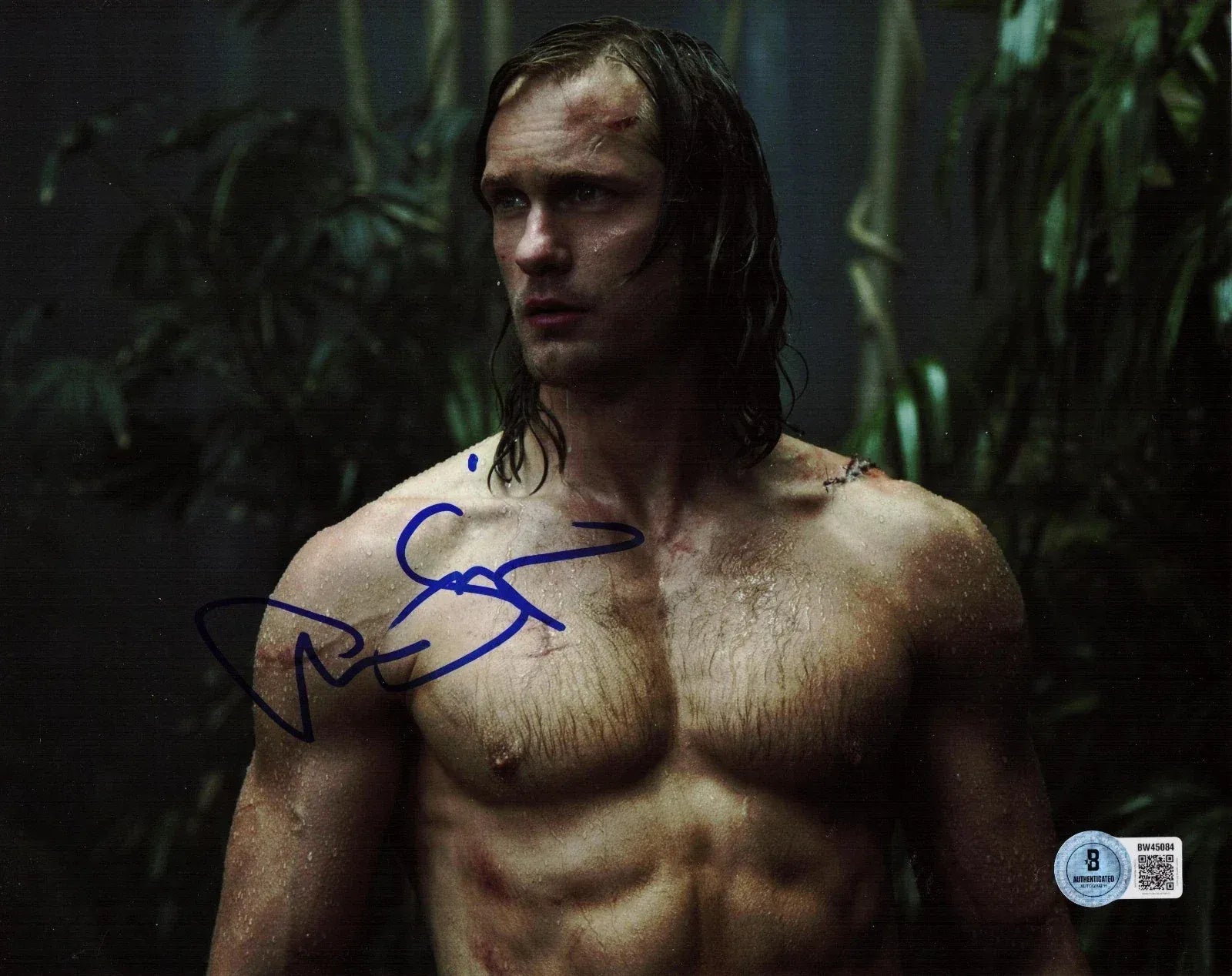 Alexander Skarsgard signed The Legend of Tarzan 8x10 photo — Beckett authenticated