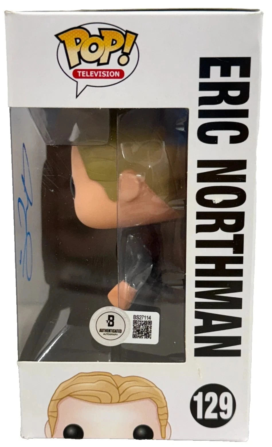 Alexander Skarsgård Signed Funko from True Blood Beckett COA - Detail View