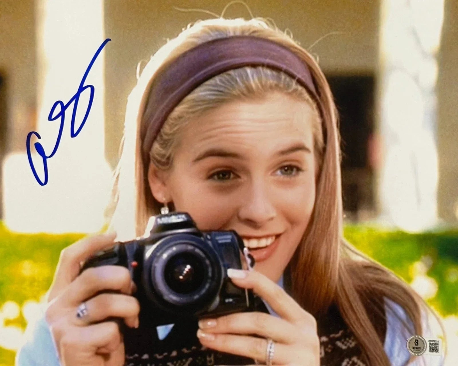 Alicia Silverstone Signed 11x14 Photo from Clueless Beckett COA - Item #5