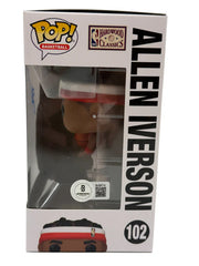 Allen Iverson Signed Funko Pop Figure Beckett COA
