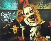 Amelie McLain Signed 11x14 Photo from Terrifier Beckett COA - Item #1