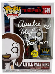 Amelie McLain Authentic Autographed Little Pale Girl Terrifier 1749 Funko Pop Figure