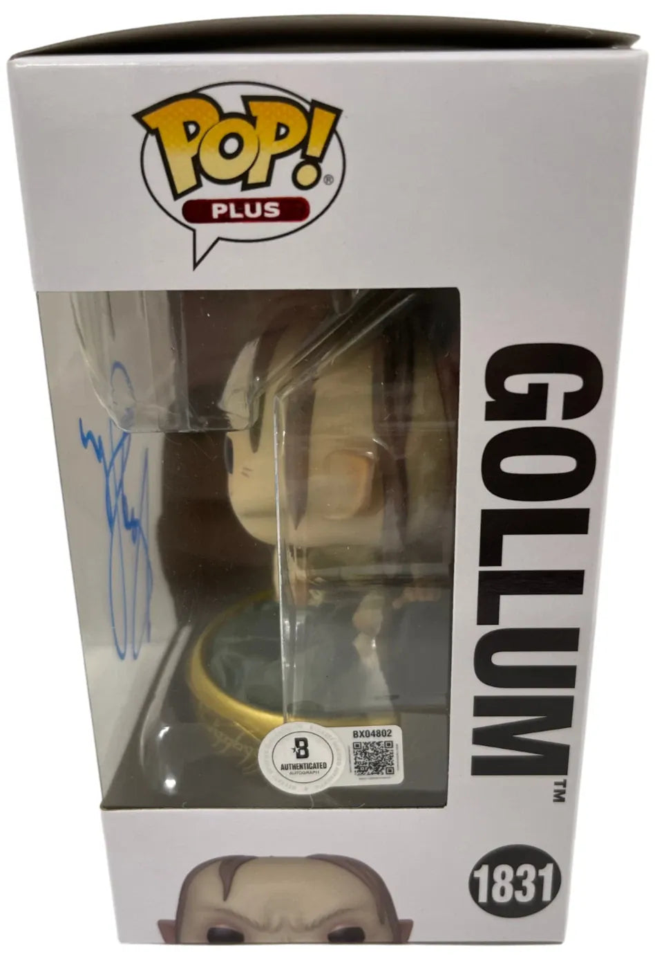 Andy Serkis signed item - COA and hologram detail
