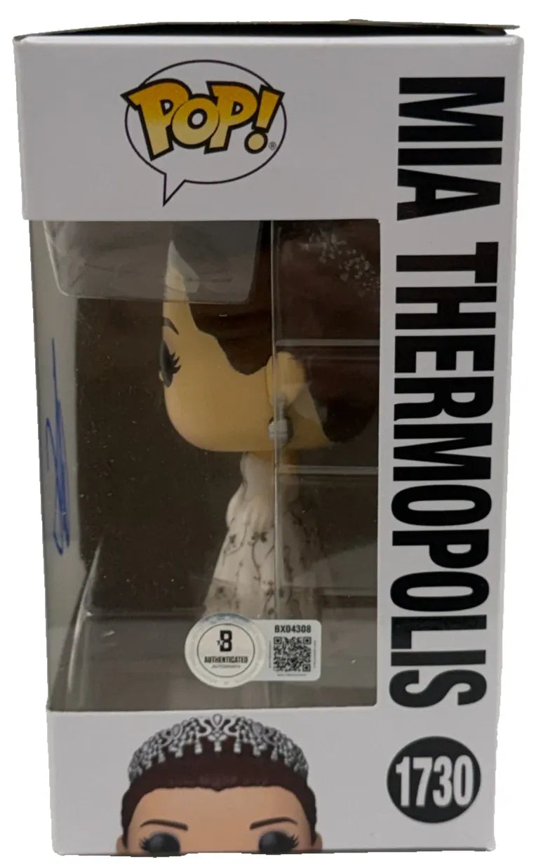 Anne Hathaway signed item - COA and hologram detail