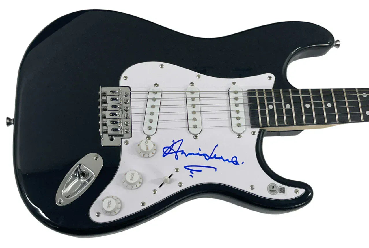 Annie Lennox Signed Full Size Electric Guitar Beckett COA