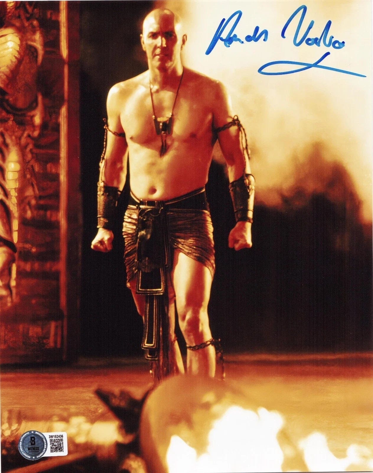 Arnold Vosloo Signed 8x10 Photo from The Mummy Beckett COA - Item #1