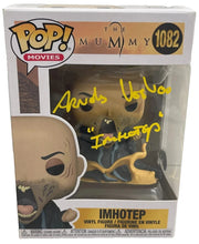 Arnold Vosloo Authentic Autographed Imhotep The Mummy 1082 Funko Pop Figure #2