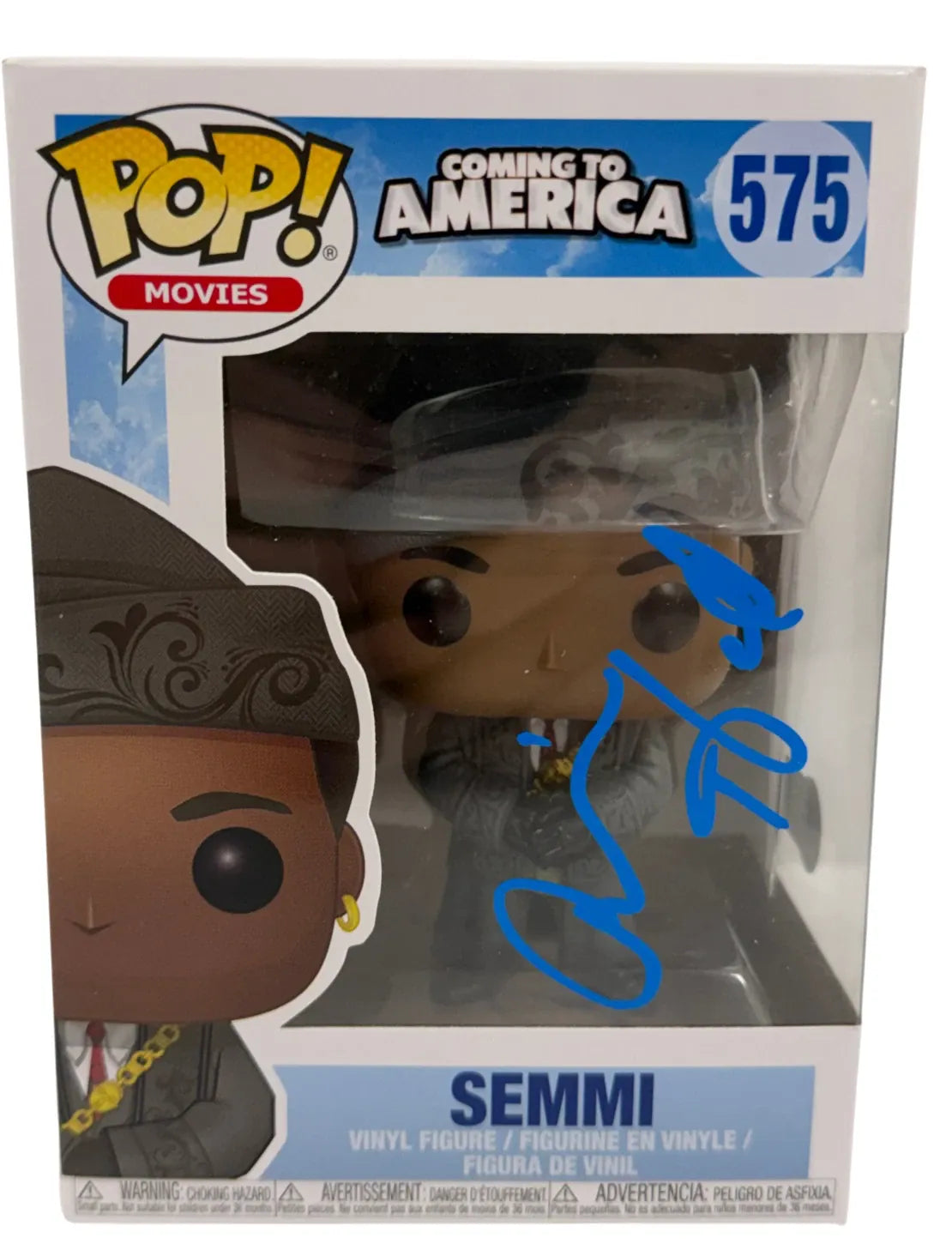 Arsenio Hall signed Semmi Coming to America Funko Pop with Beckett COA