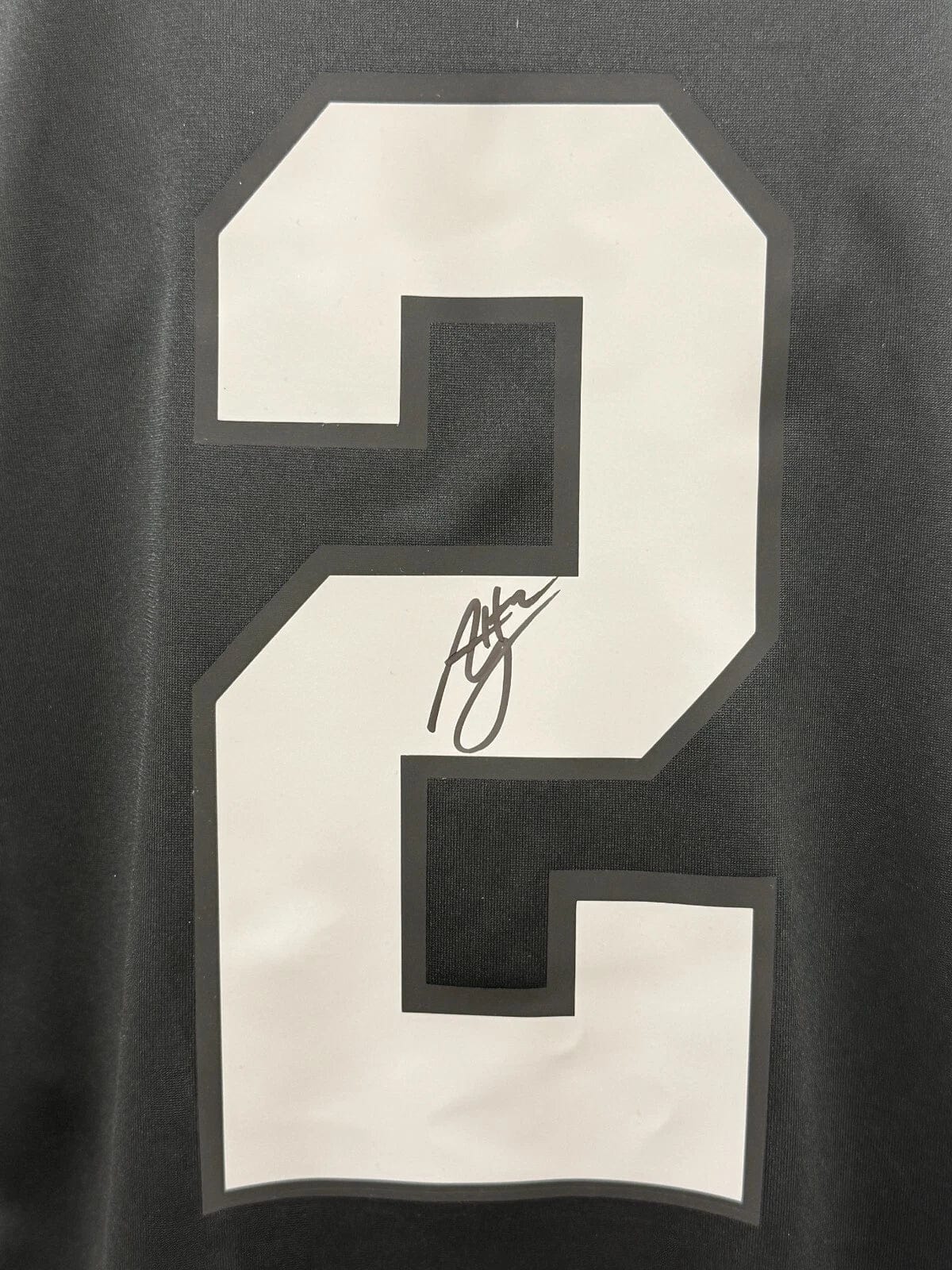 Ashton Jeanty Signed NFL Jersey Beckett COA - Item #2 - Alternate Angle