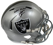 Ashton Jeanty Signed NFL Helmet Beckett COA - Alternate Angle