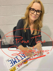 Christopher Lloyd Signed License Plate from Back to the Future Beckett COA - Item #1 - View 4