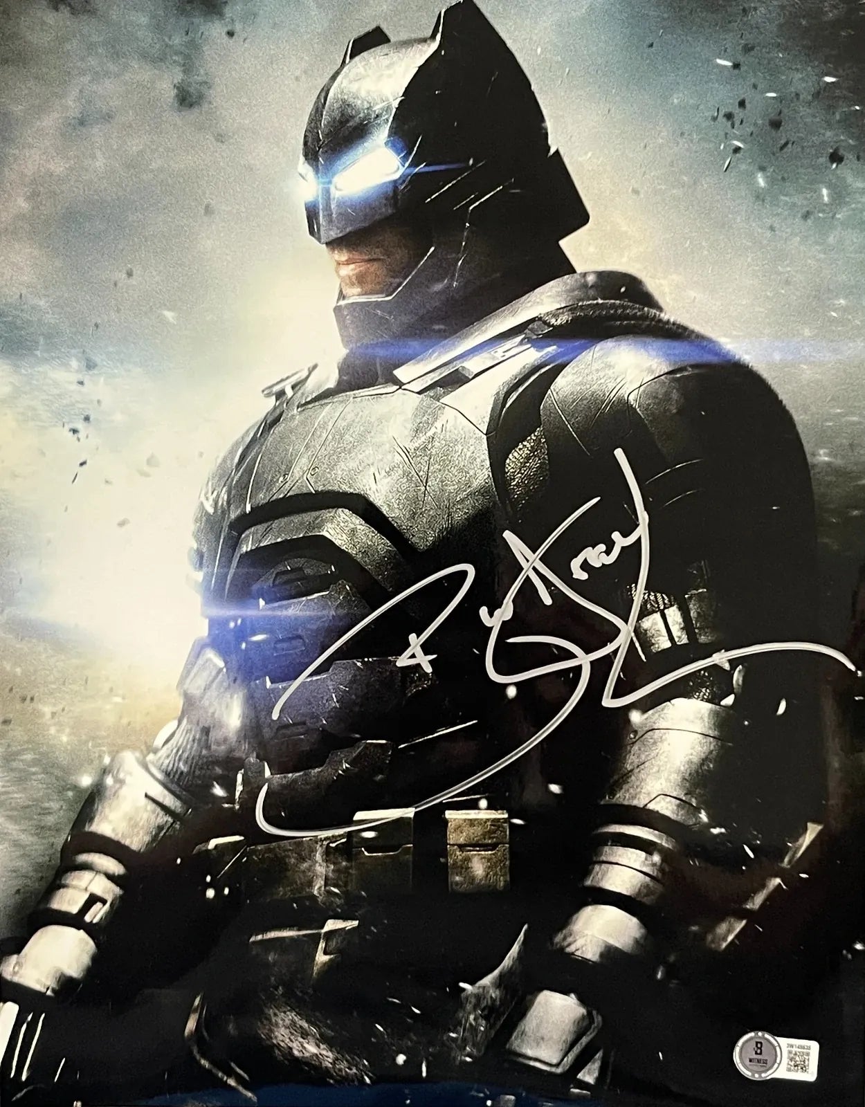 Ben Affleck 11x14 Metallic Photo with Beckett Witness COA