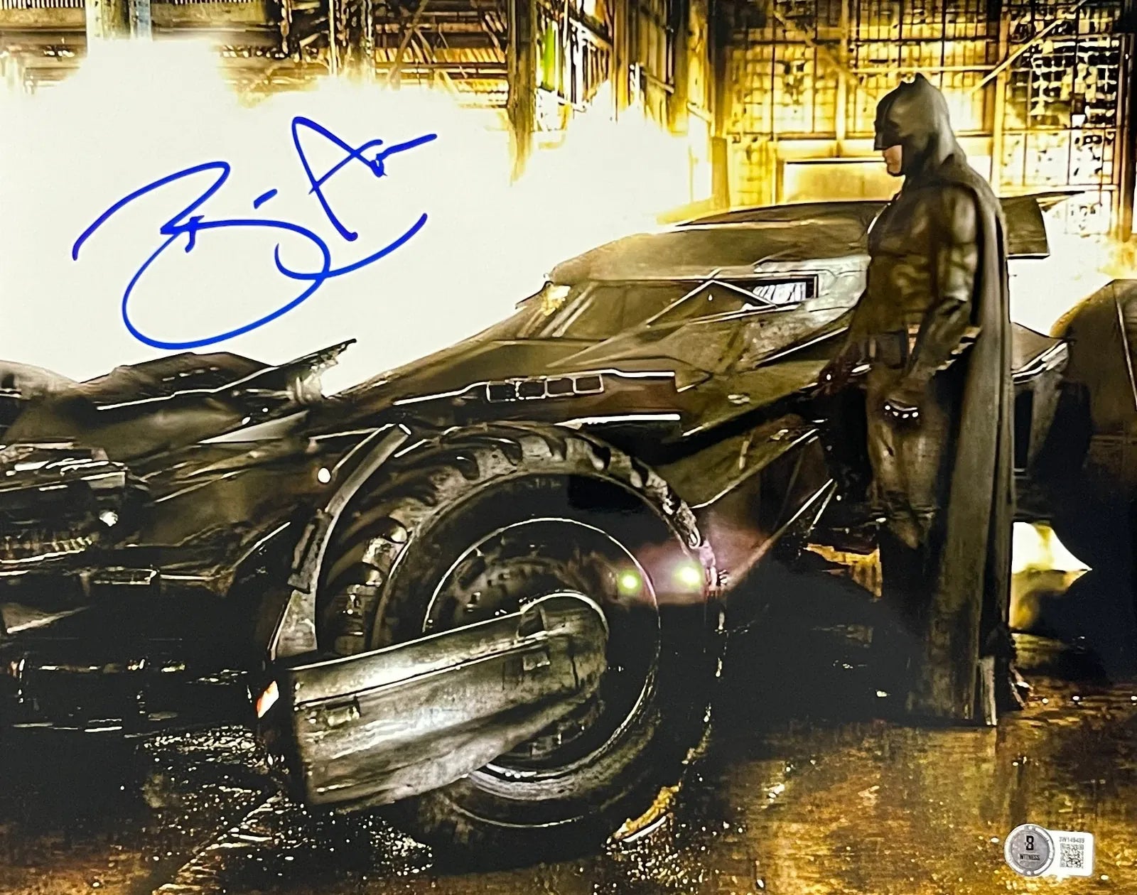 Ben Affleck 11x14 Metallic Photo with Beckett Witness COA