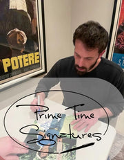 Ben Affleck signing autograph in person