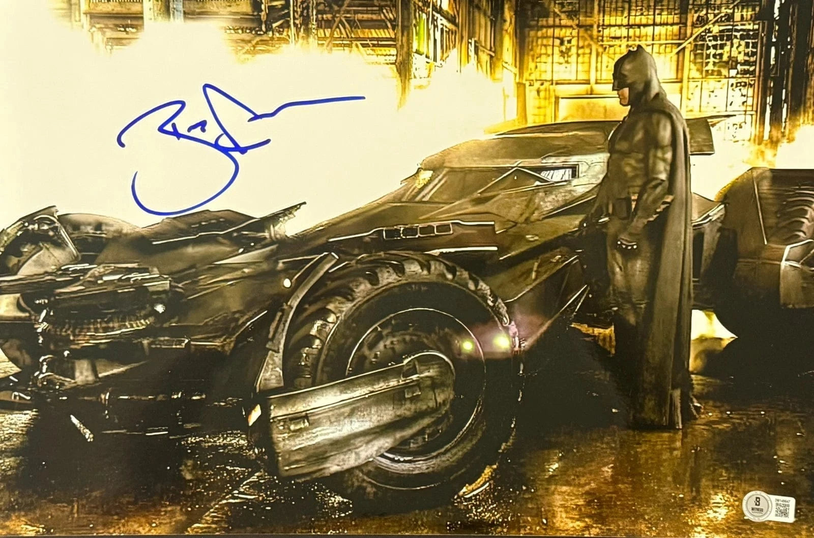 Ben Affleck Signed 11x14 Photo from Justice League Beckett COA - Item #7