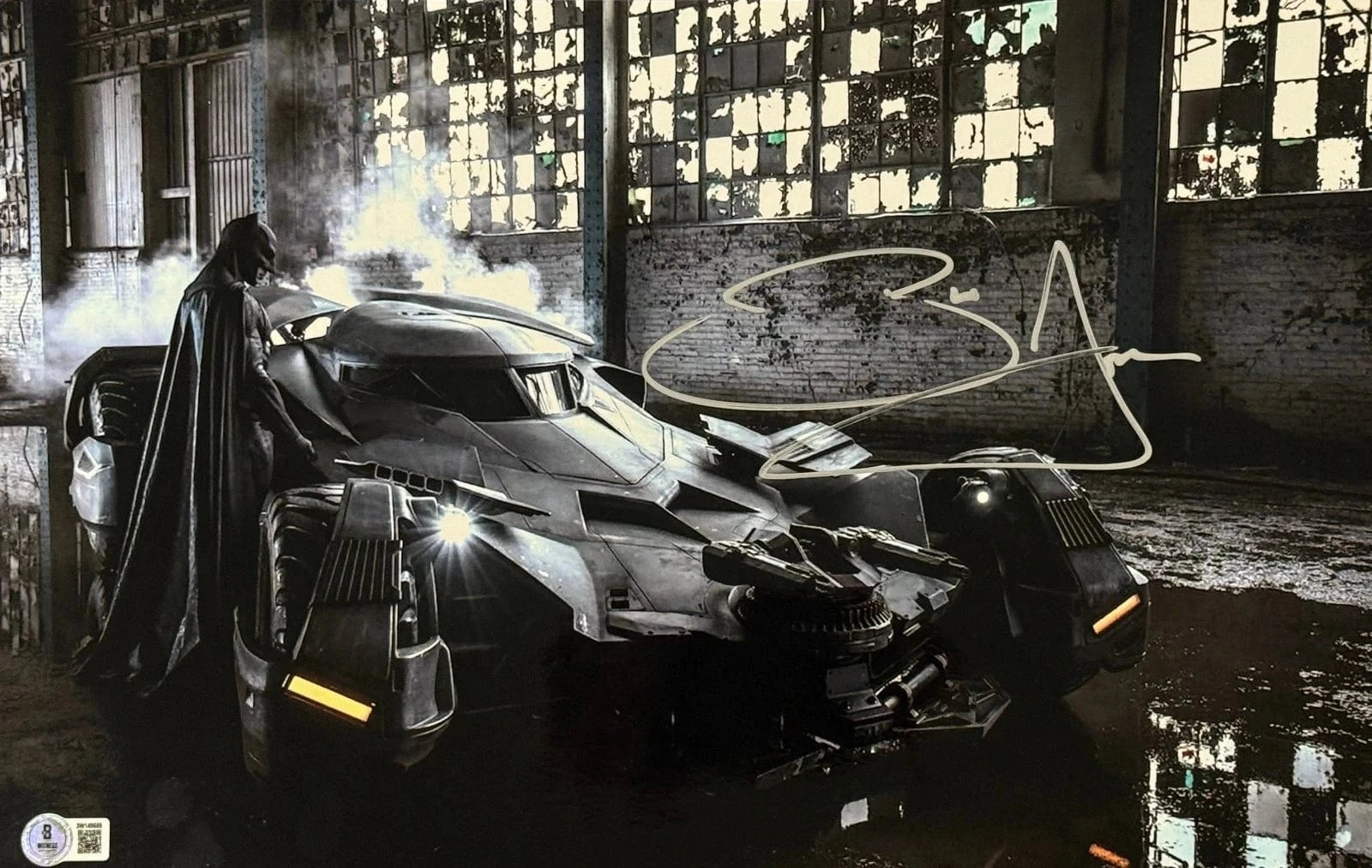 Ben Affleck Signed 11x14 Photo from Justice League Beckett COA - Item #8