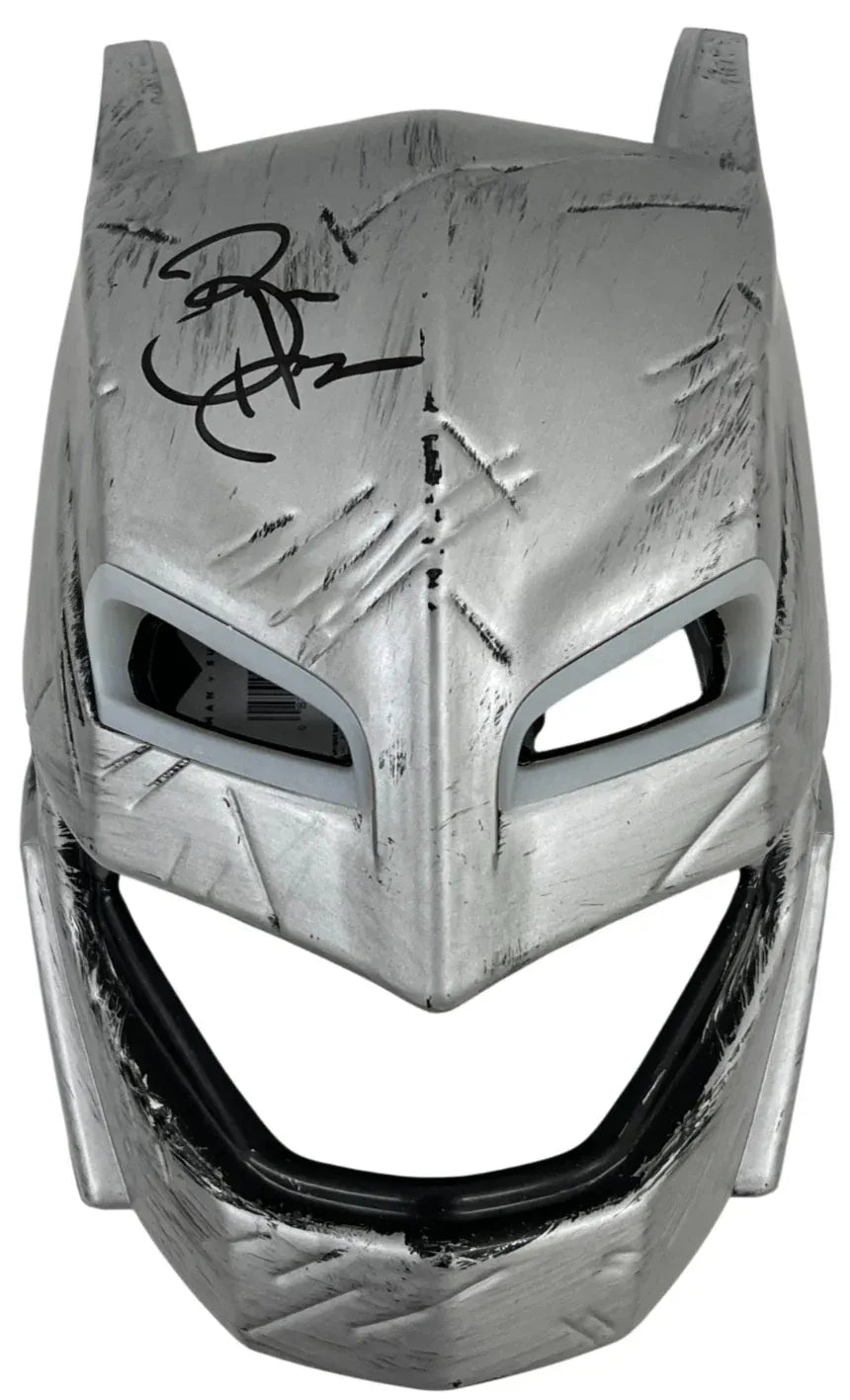 Ben Affleck signed Batman Armored replica mask — Beckett Witness