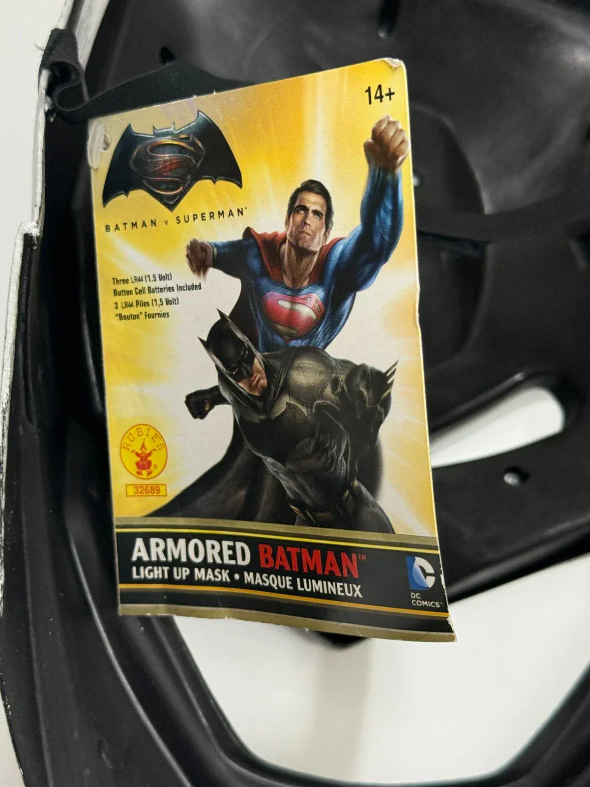 Ben Affleck signed Batman Armored Mask — alternate view
