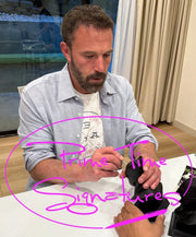 Ben Affleck Signed Replica Prop from Justice League Beckett COA - Detail View