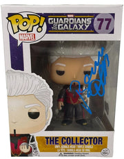 Benicio del Toro Authentic Autographed The Collector Guardians of the Galaxy 77 Funko Pop Figure