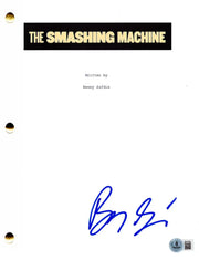 Benny Safdie Authentic Autographed The Smashing Machine Script