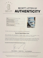 Beyonce autographed item - Side View