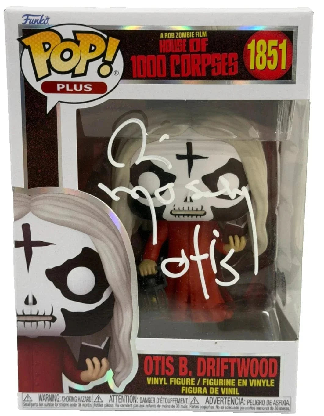 Bill Moseley Authentic Autographed Otis B. Driftwood House of 1000 Corpses 1851 Funko Pop Figure