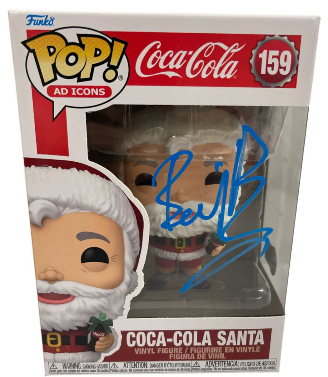 Billy Bob Thornton Authentic Autographed Coca-Cola Santa 159 Funko Pop Figure