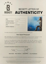 Bono signed Vinyl Record — alternate view