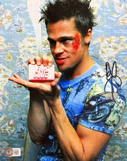 Brad Pitt Signed 11x14 Photo from Fight Club Beckett COA - Item #2