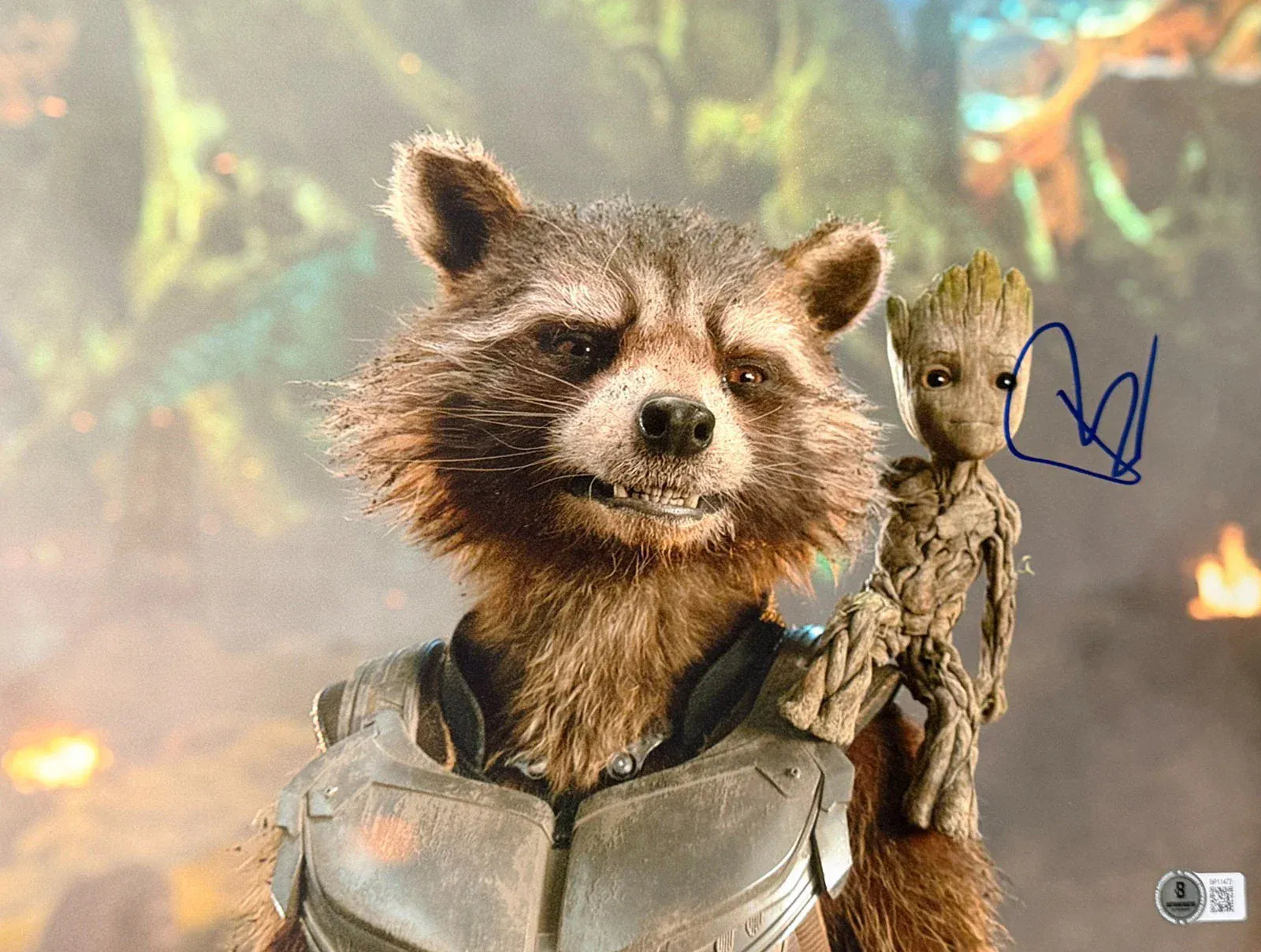 Bradley Cooper signed Guardians of the Galaxy 11x14 photo — Beckett authenticated