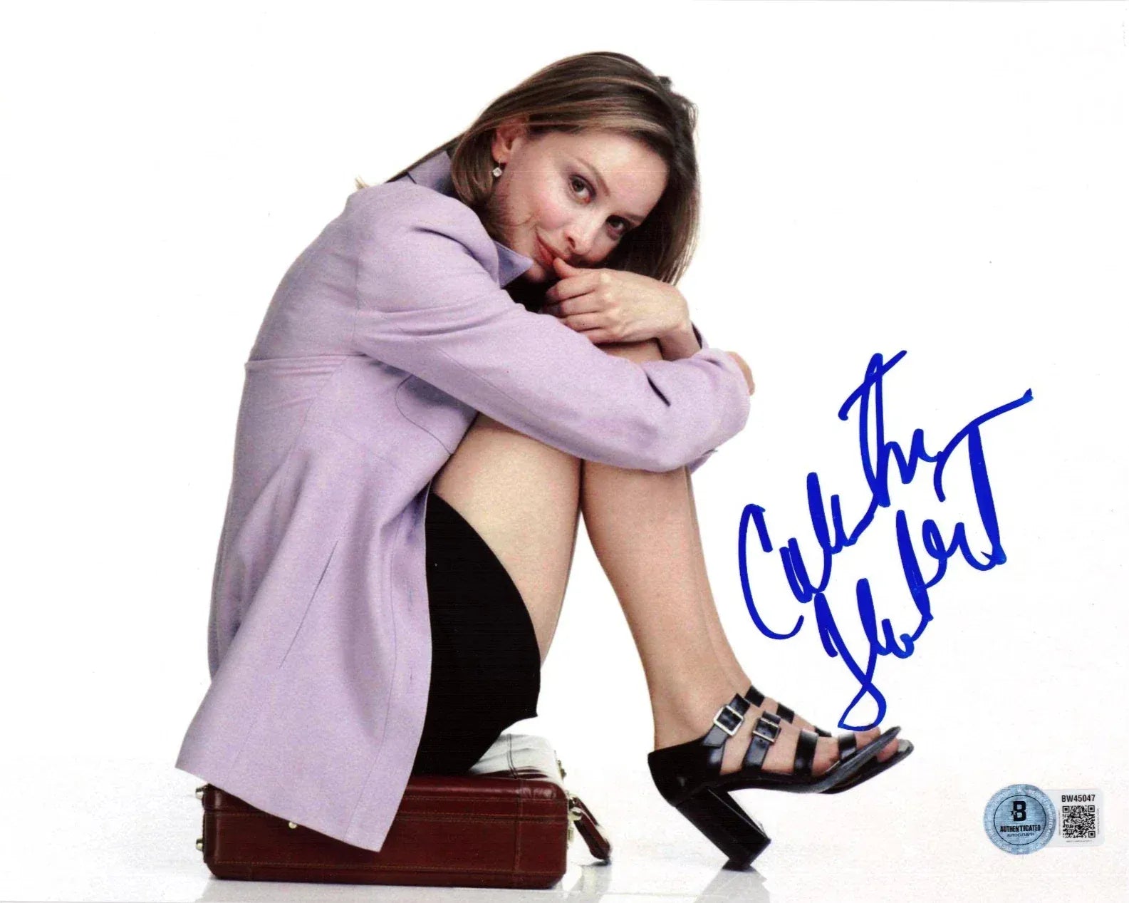 Calista Flockhart signed Ally McBeal 8x10 photo — Beckett authenticated