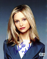 Calista Flockhart signed Ally McBeal 8x10 photo — Beckett authenticated